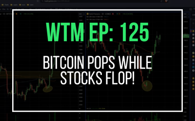 Bitcoin Pops While Stocks Flop! (WTM Ep: 125)